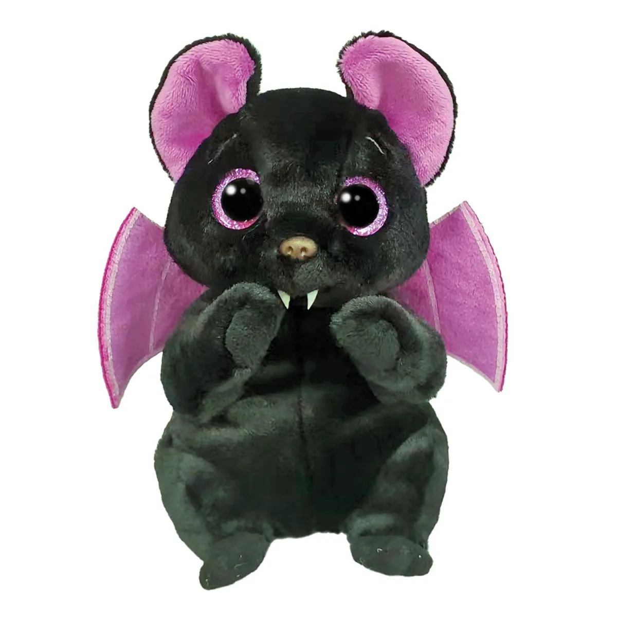 TY Λούτρινο Beanie Boos Μαύρη Νυχτερίδα 15εκ