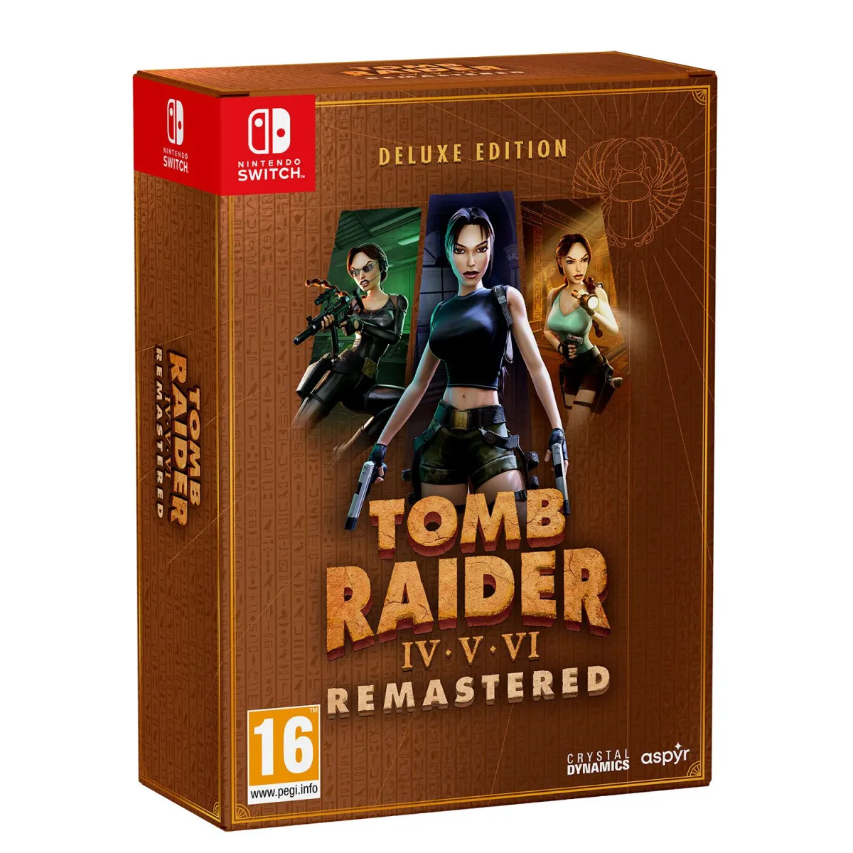 U&I Tomb Raider IV - VI Remastered Starring Lara Croft Deluxe Ed Nintendo Switch
