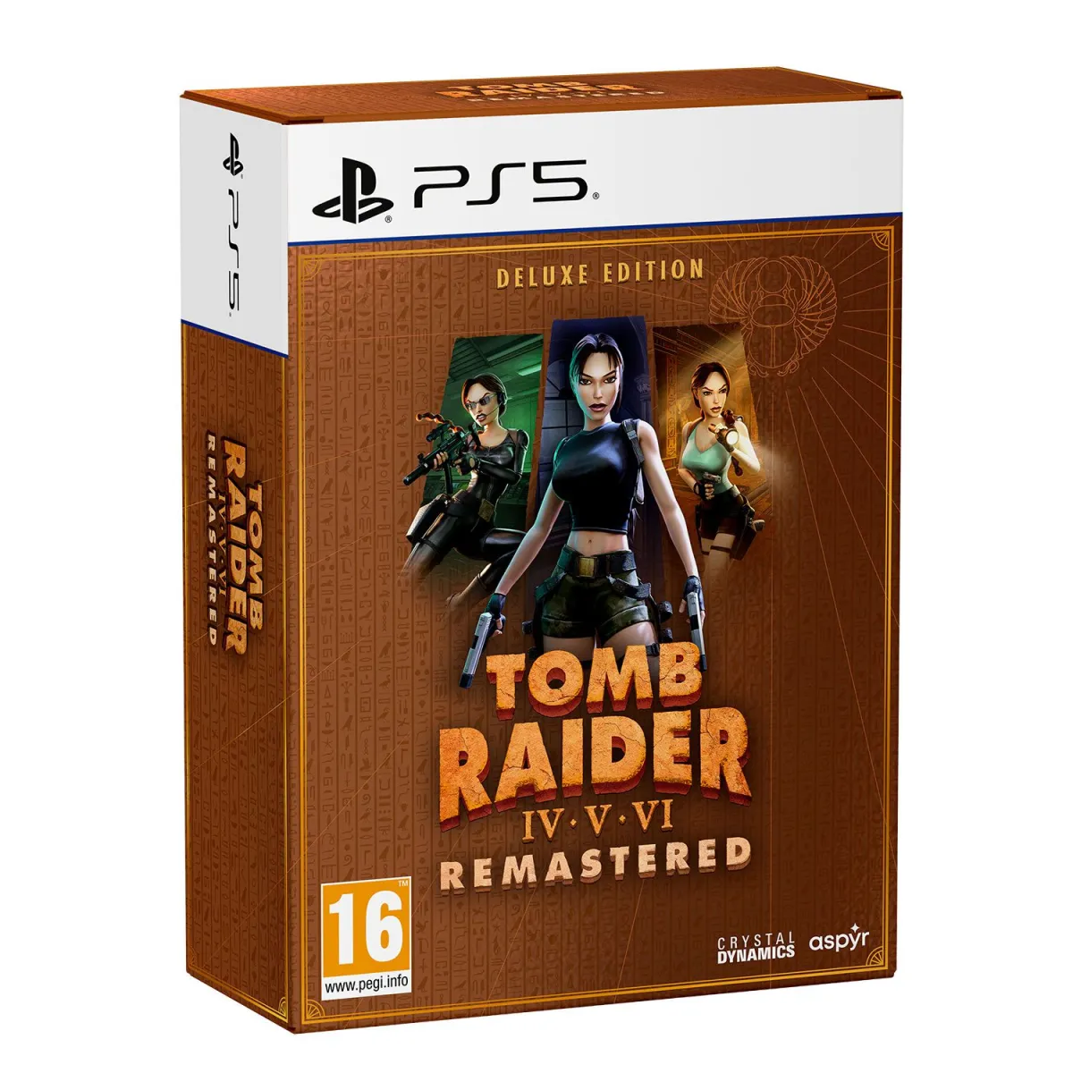 U&I Tomb Raider IV - VI Remastered Starring Lara Croft Deluxe Ed PlayStation 5