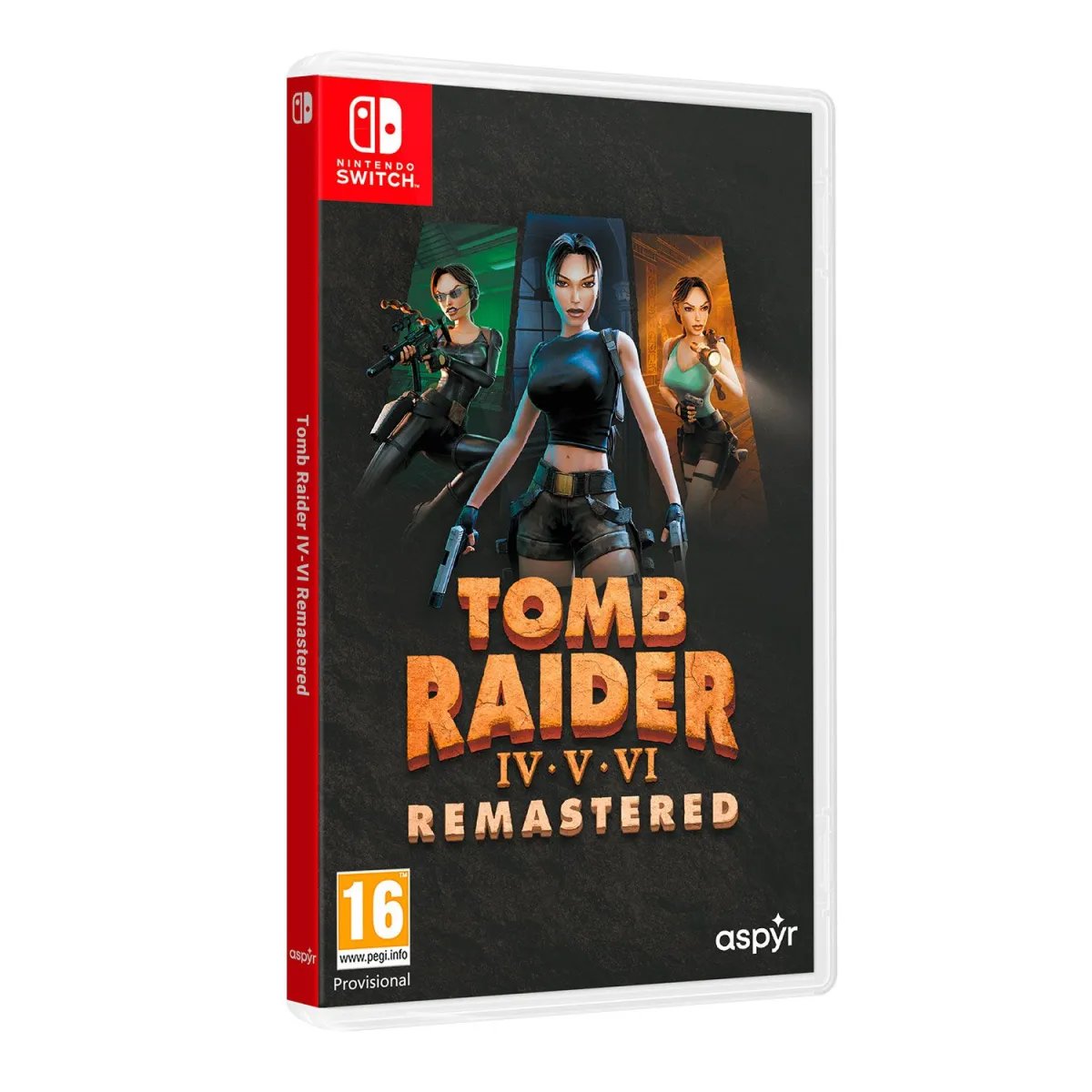 U&I Tomb Raider IV - VI Remastered Starring Lara Croft Nintendo Switch