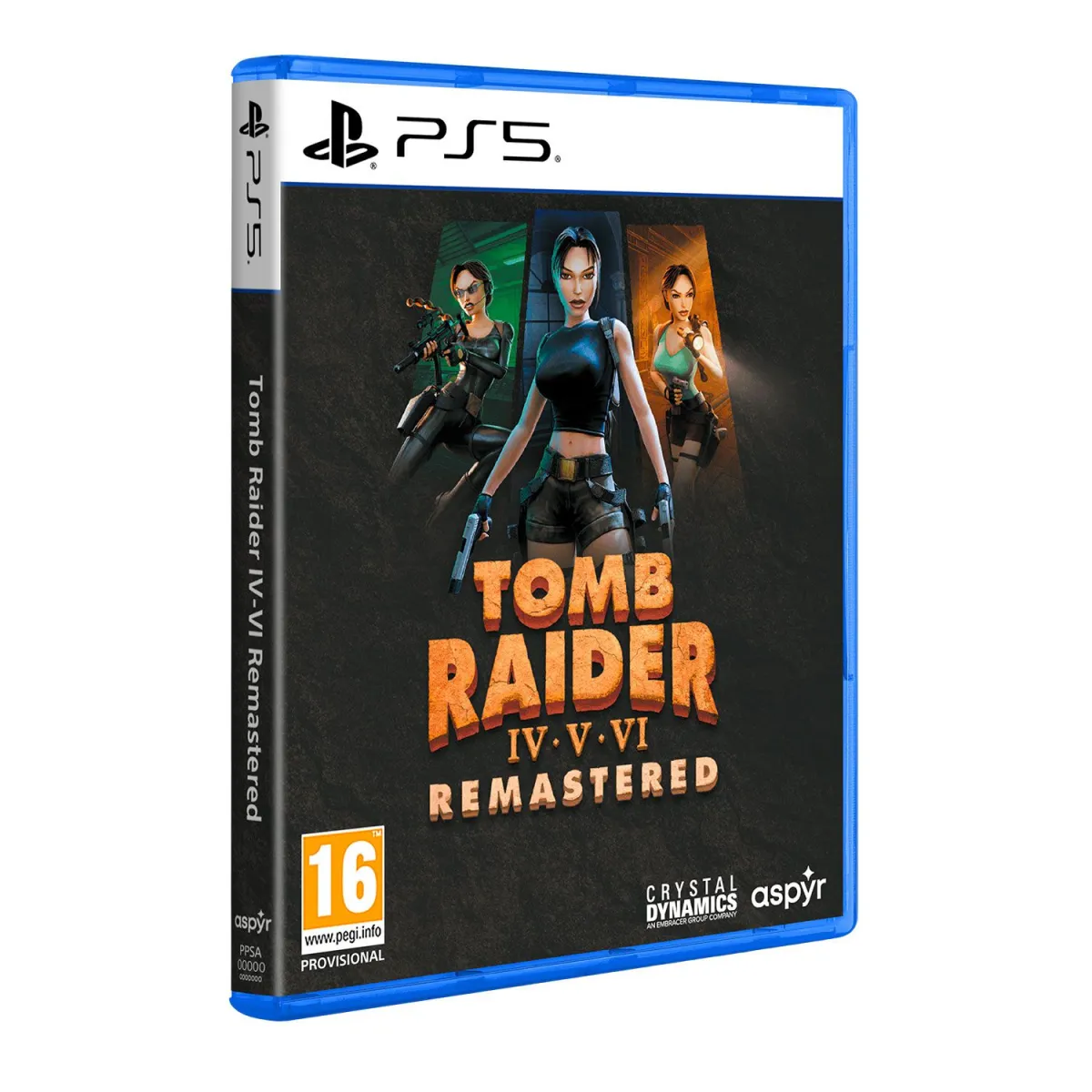 U&I Tomb Raider IV - VI Remastered Starring Lara Croft PlayStation 5