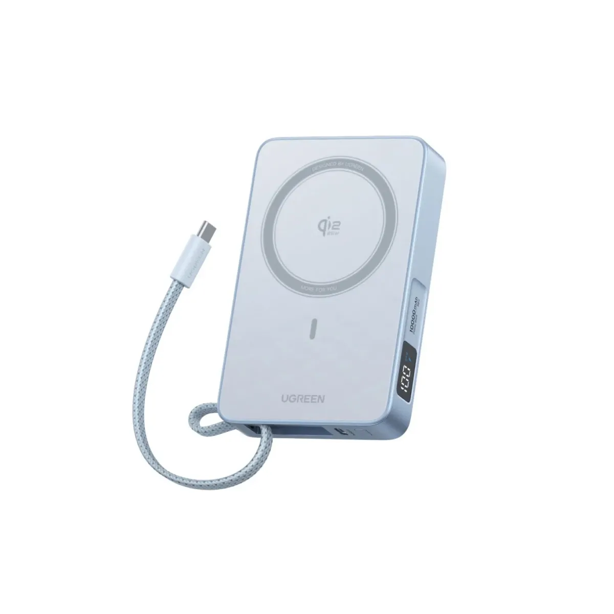 Ugreen Powerbank PD 10000 mAh 4 Θέσεων 30W Γκρι