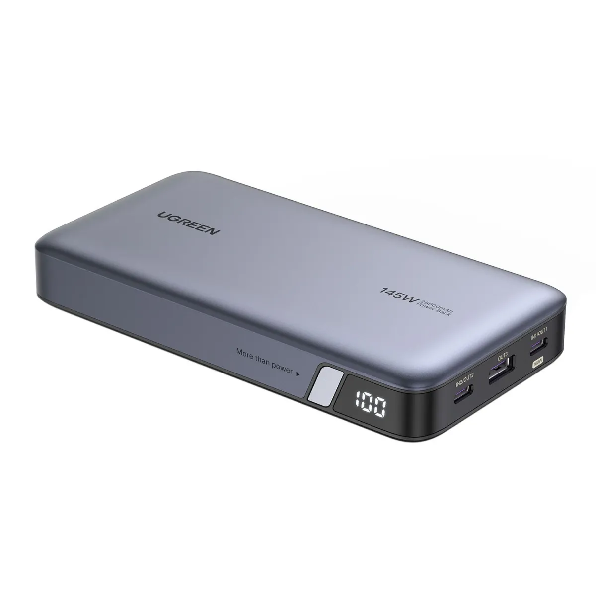 Ugreen Powerbank PD 25000 mAh 3 Θέσεων 145W Γκρι