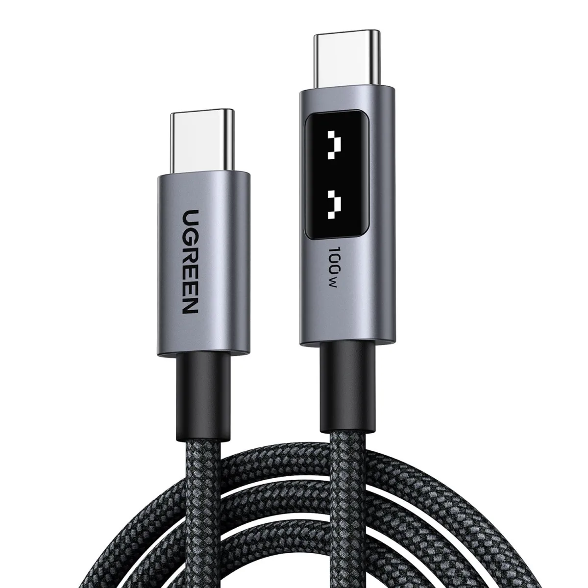 Ugreen Καλώδιο USB-C to USB-C 100W 1 m Μαύρο