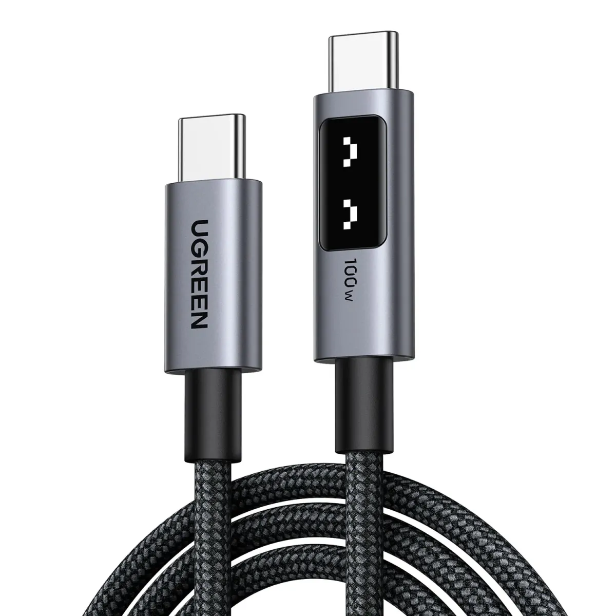Ugreen Καλώδιο USB-C to USB-C 100W 1 m Μαύρο