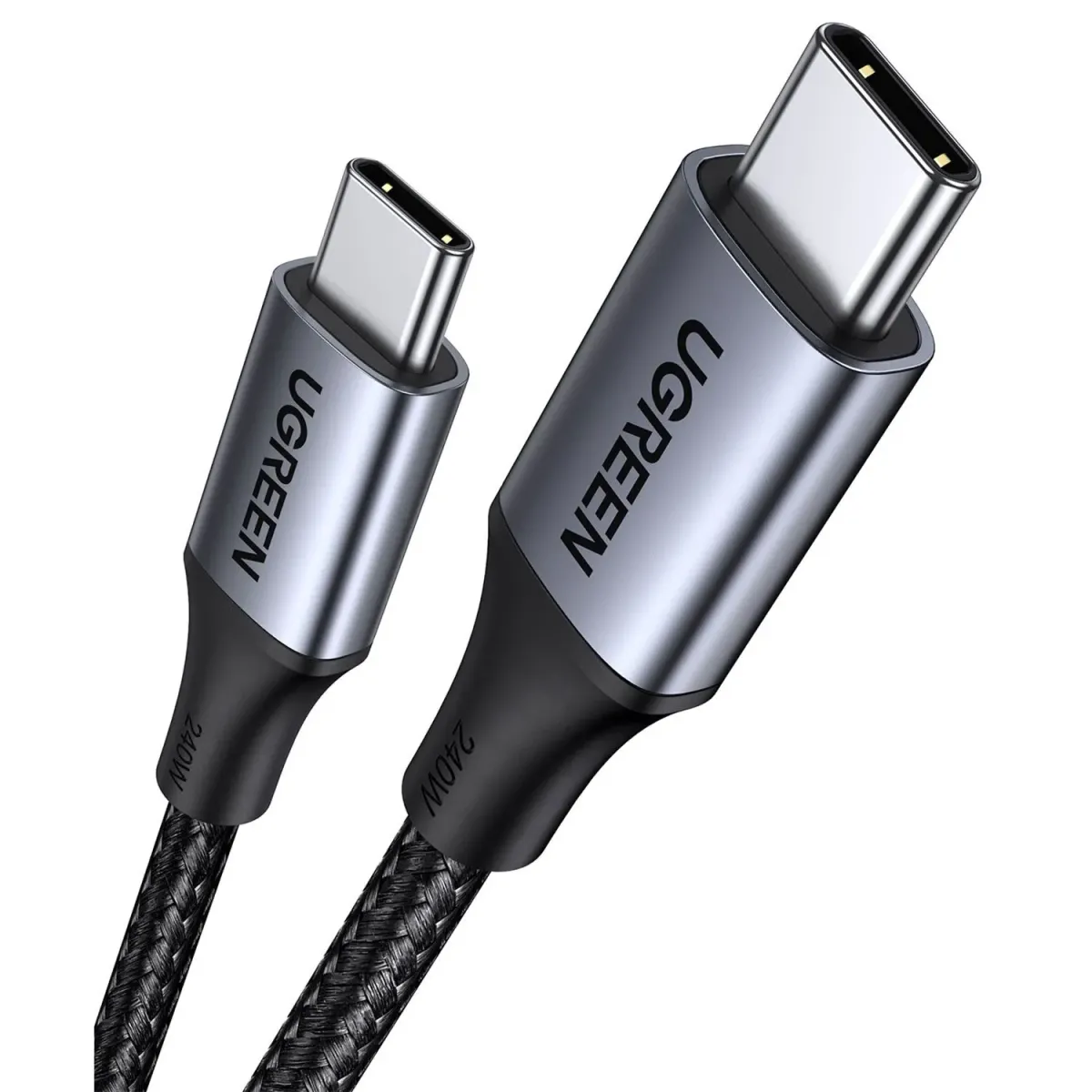 Ugreen Καλώδιο USB-C to USB-C 240W 1 m Μαύρο