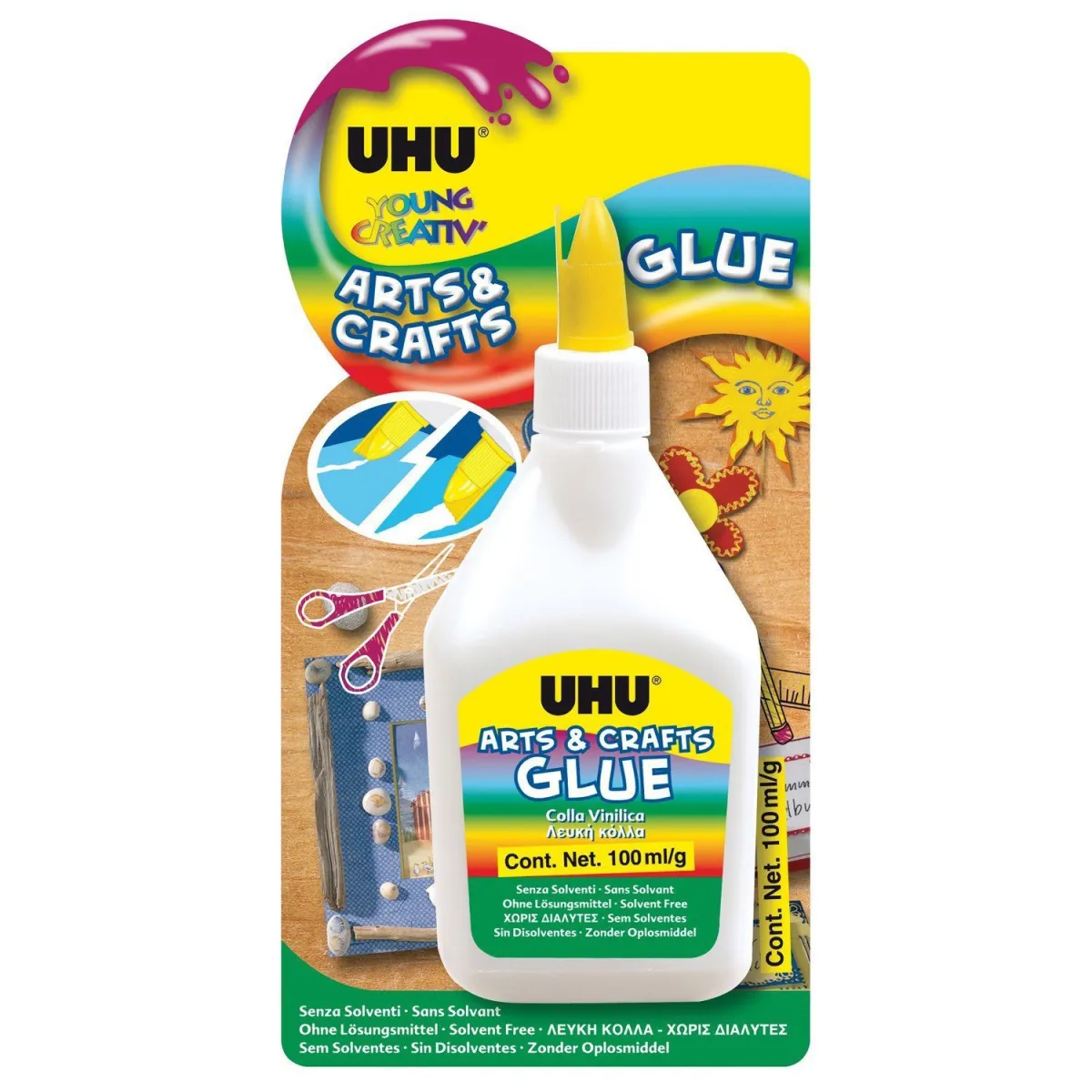 UHU Κόλλα Arts & Crafts 100ml
