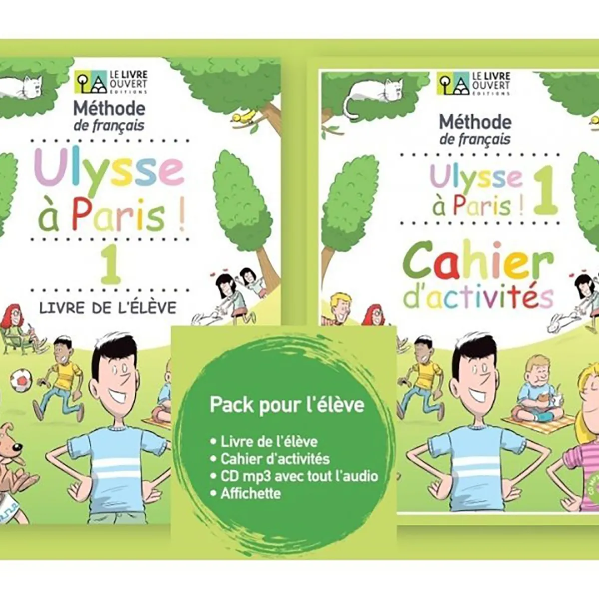 Ulysse A Paris 1 Pack (Livre D'Eleve+Cahier D'Activites)