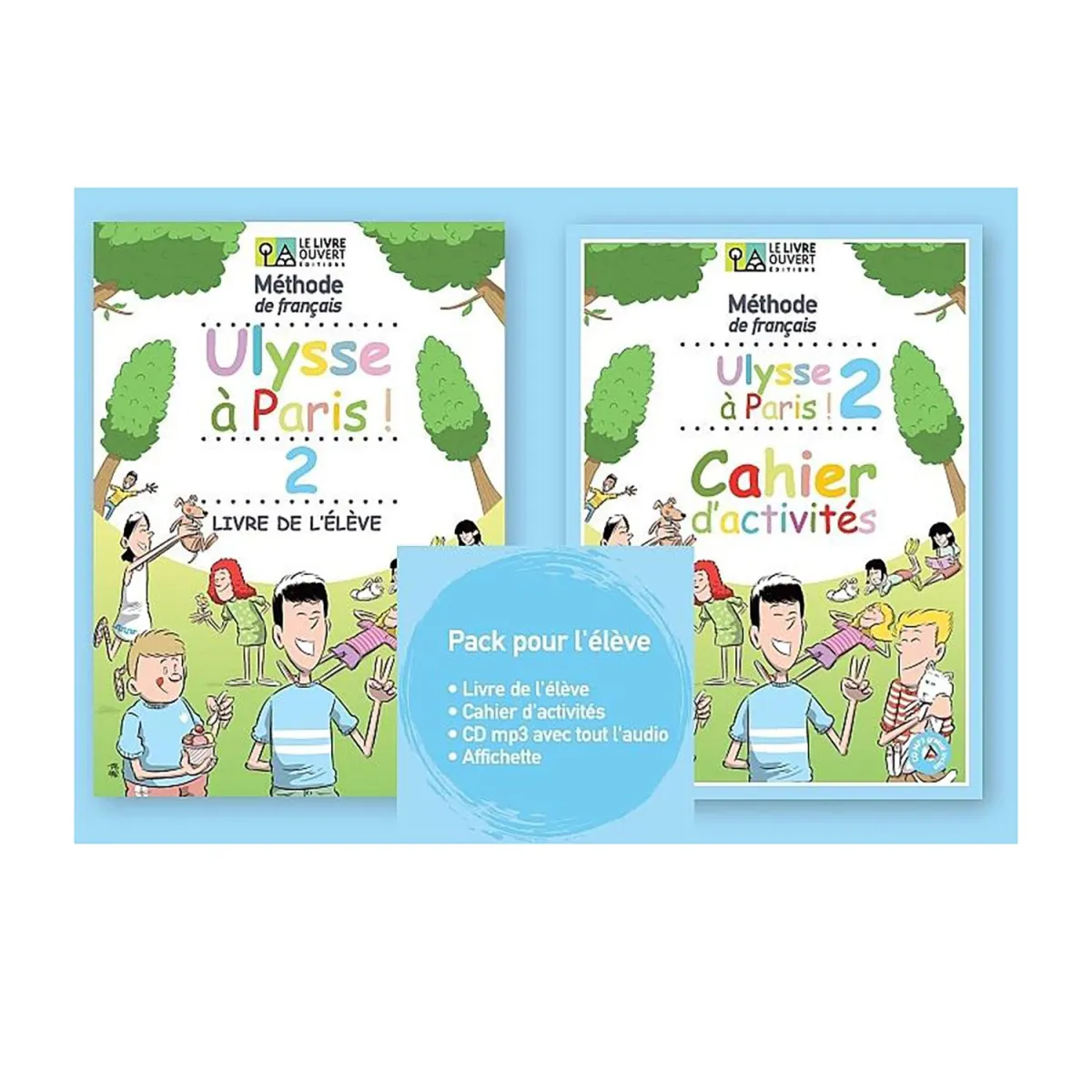 Ulysse A Paris 2 Pack (Livre D'Eleve+Cahier D'Activites)