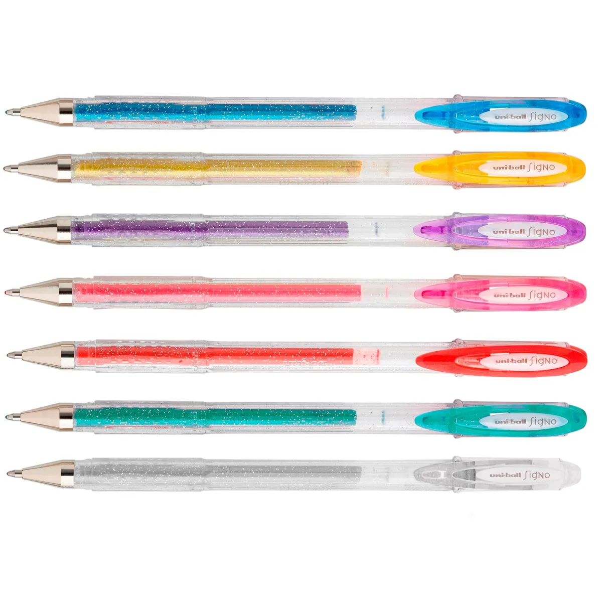 Uni-Ball Στυλό Gel Signo Sparkling Με Κλιπ & Πάχος Μύτης 1.0mm