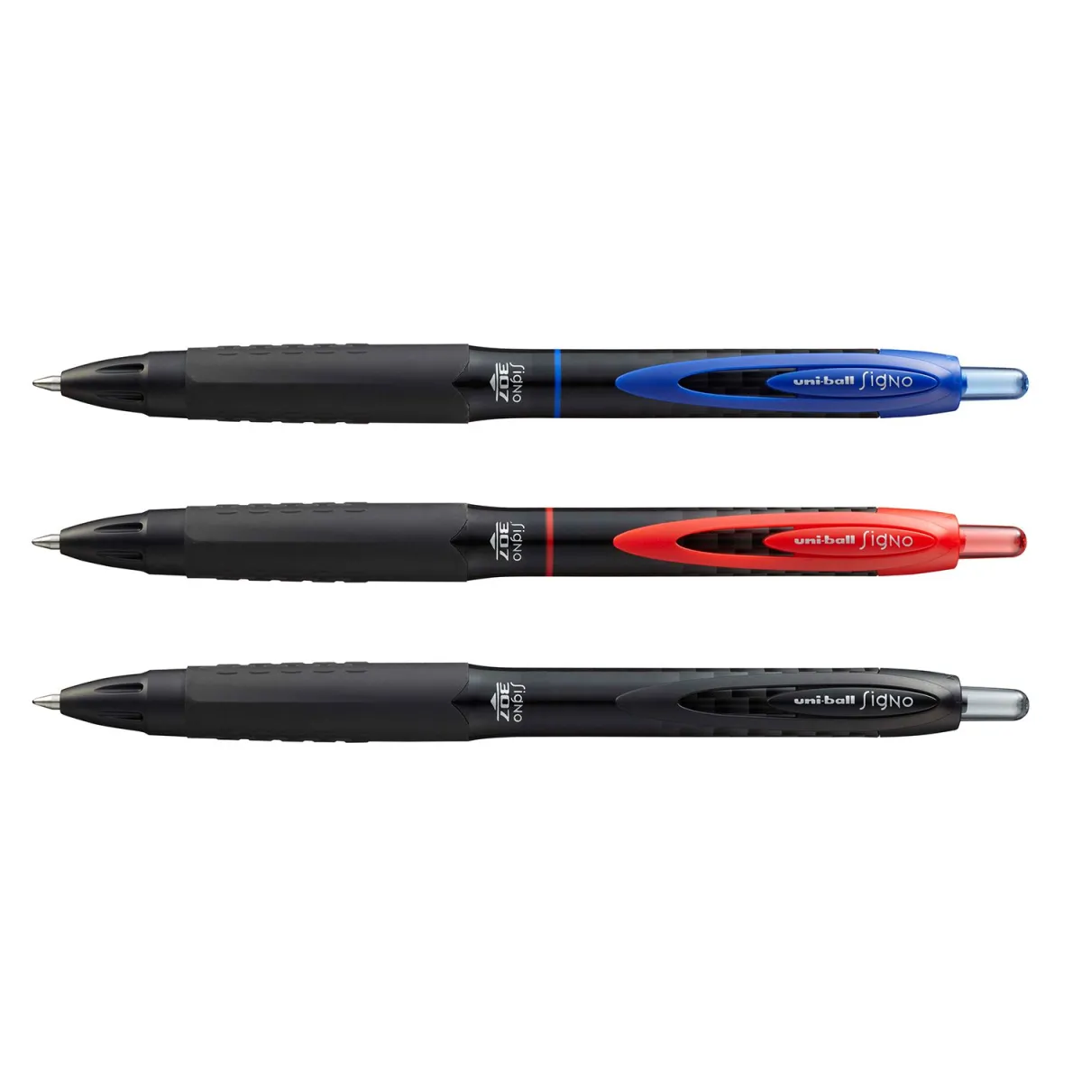 Uni Στυλό Gel Signo 307 Με Λάστιχο & Κλιπ & Πάχος Μύτης  0.7mm