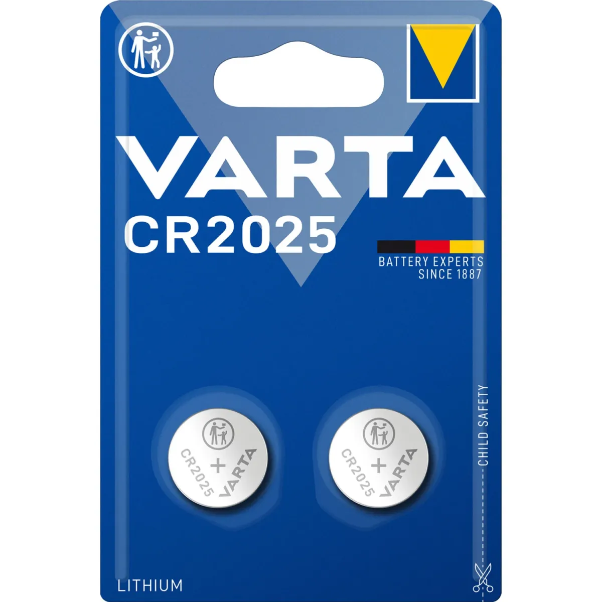 Varta Μπαταρίες Λιθίου CR-2025 2 τεμ.