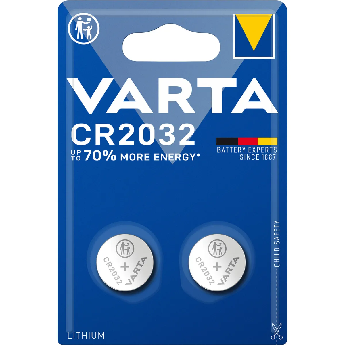 Varta Μπαταρίες Λιθίου CR2032 (2 τεμ.)