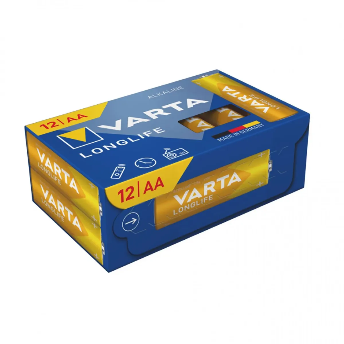 Varta Μπαταρίες Αλκαλικές Longlife AA (12 τεμ.)