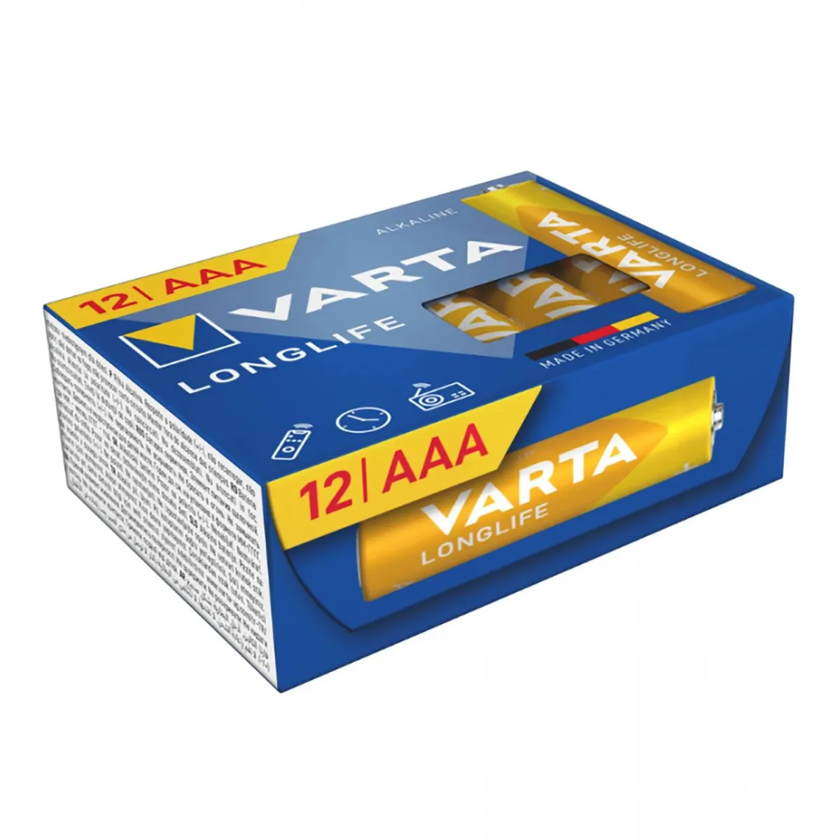 Varta Μπαταρίες Αλκαλικές Longlife AAA (12 τεμ.)