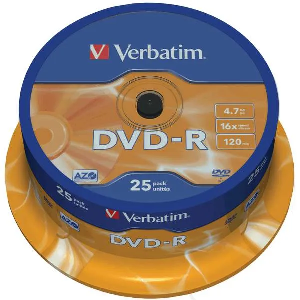 Verbatim DVD-R 25 τεμ.