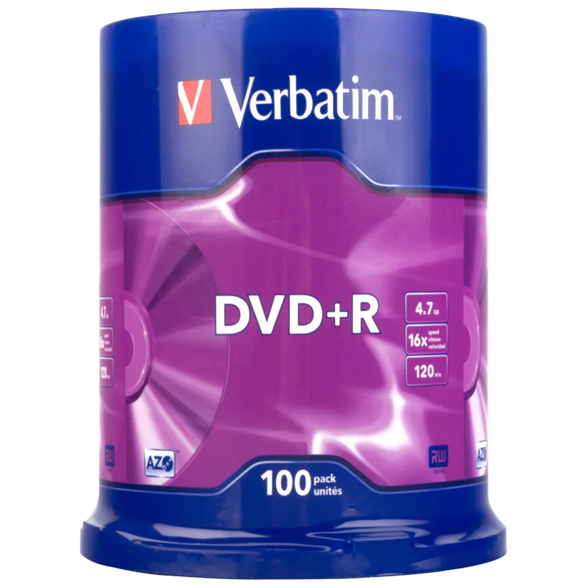 Verbatim DVD+R 100 τεμ.