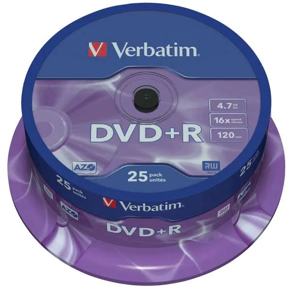 Verbatim DVD+R 25 τεμ.