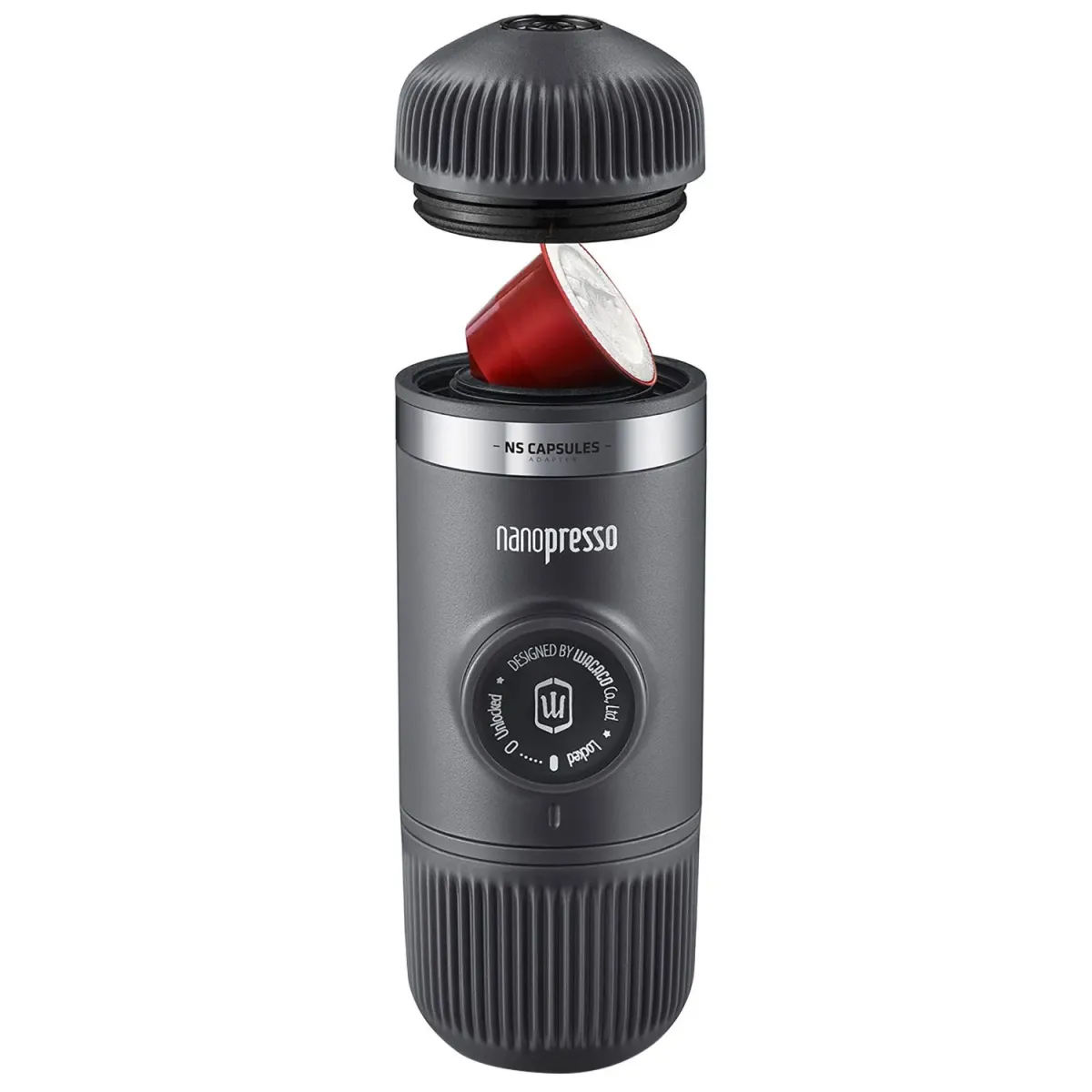 Wacaco Καφετιέρα Espresso Φορητή (Χειρός) Nanopresso & NS Αντάπτορας