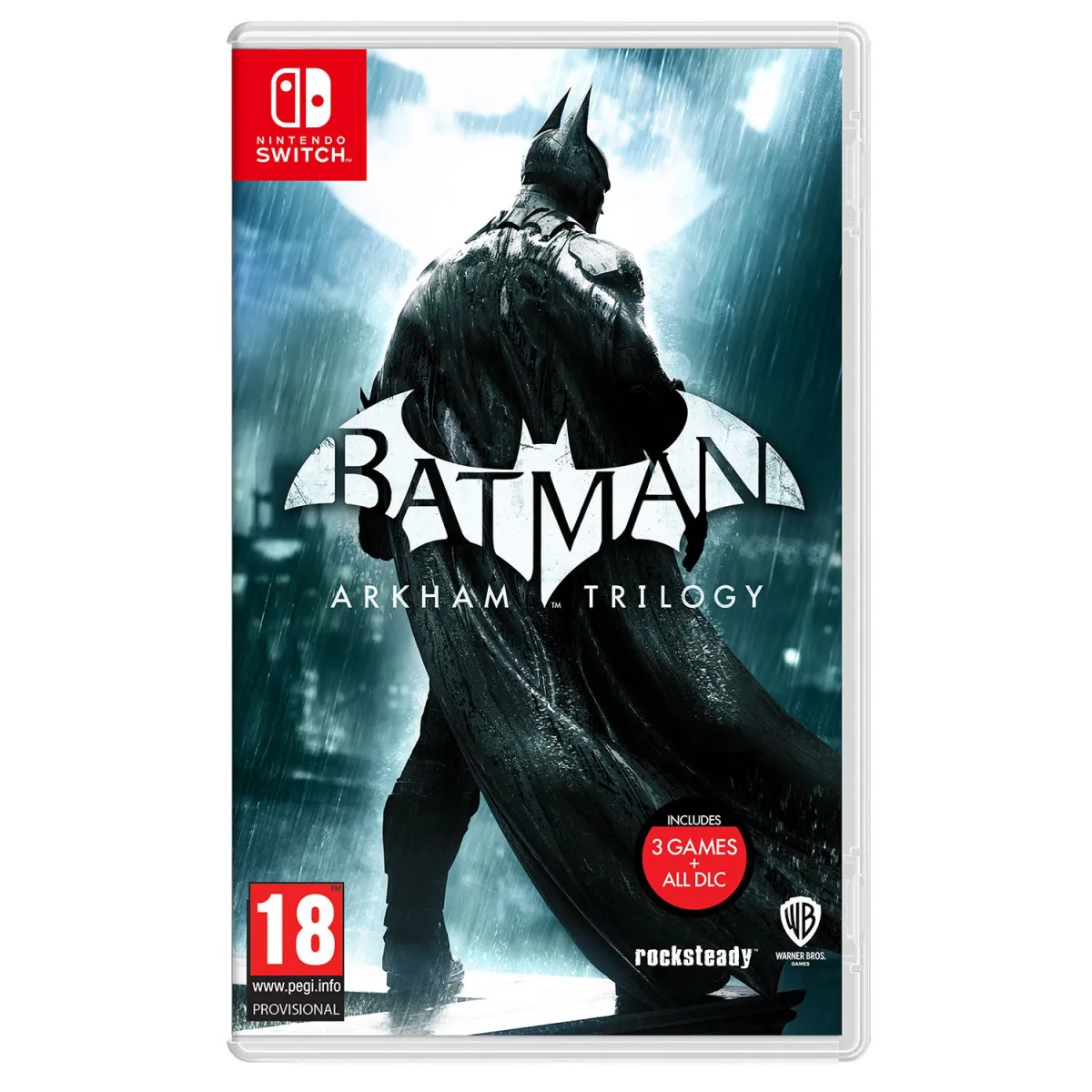 Warner Batman Arkham Trilogy Nintendo Switch