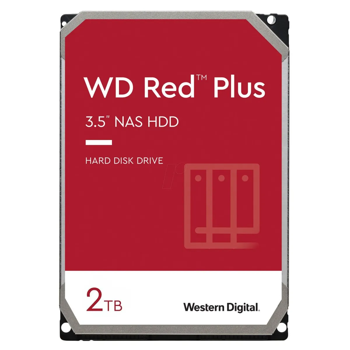 WD HDD Red Plus NAS 2TB 3.5"