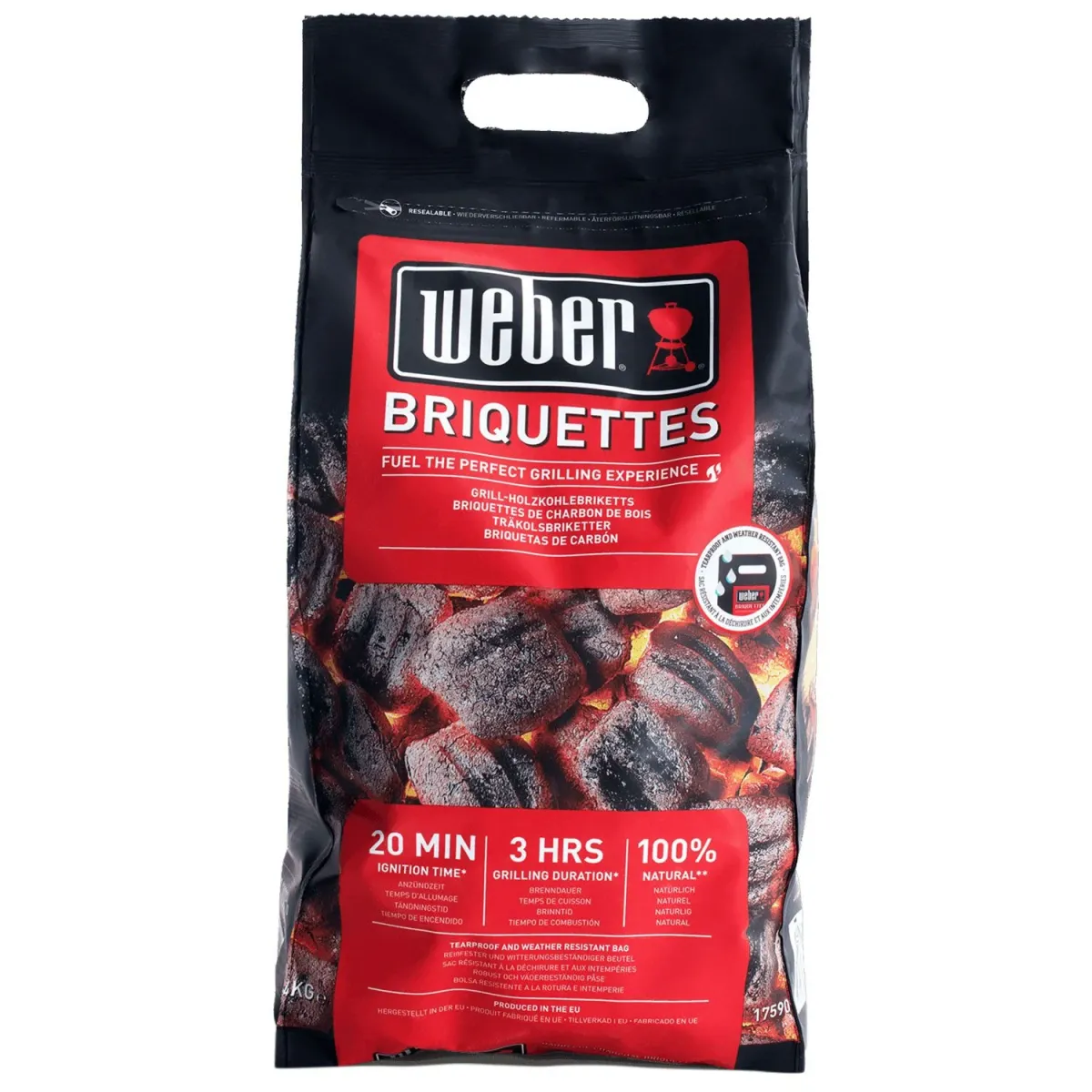 Weber Μπρικέτες Συσκευασίας