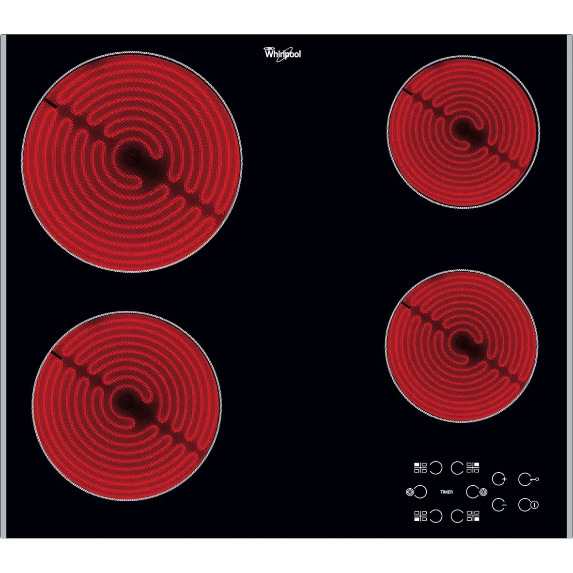 Whirlpool AKT 8090 LX Εστίες Κεραμικές