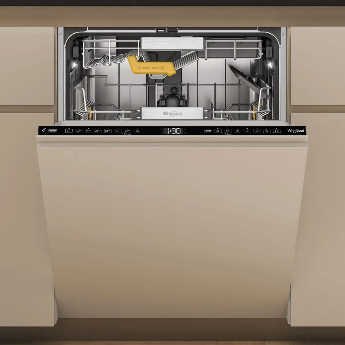 Whirlpool W8I HF58 TU Πλυντήριο Πιάτων Εντοιχιζόμενο 59,80 cm