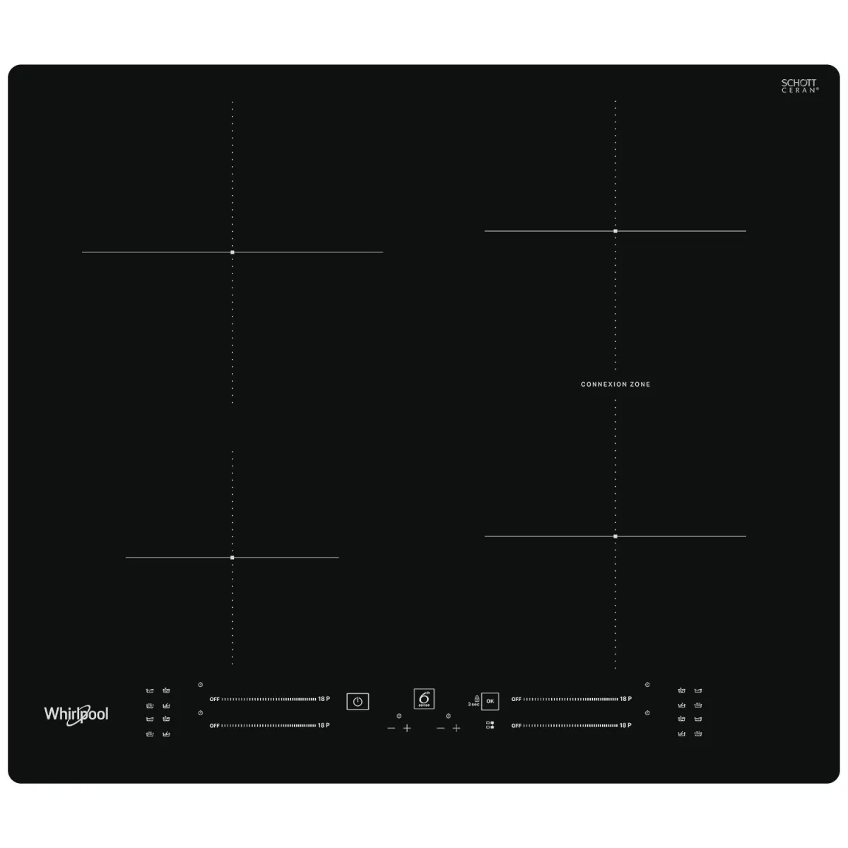Whirlpool WB S2560 NE Εστίες Επαγωγικές