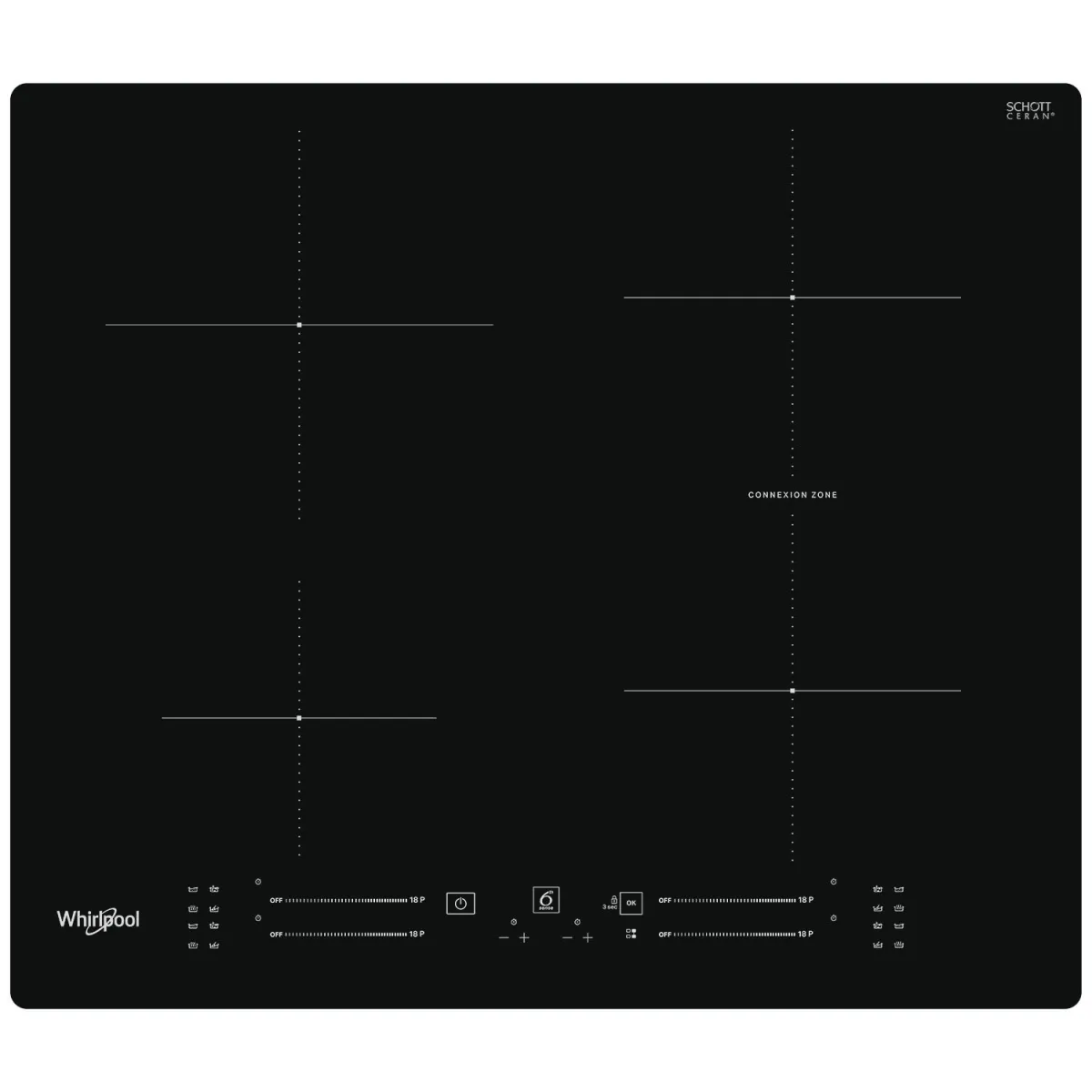 Whirlpool WB S2560 NE Εστίες Επαγωγικές