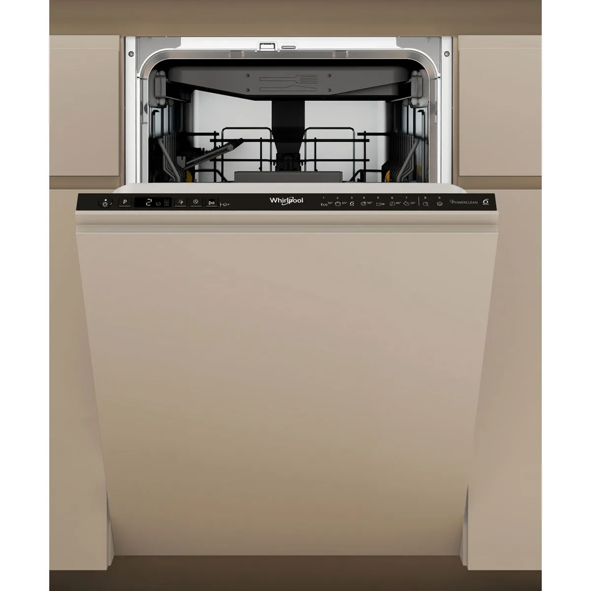 Whirlpool WH6IC11BS7LA0 Πλυντήριο Πιάτων Εντοιχιζόμενο 44,80 cm