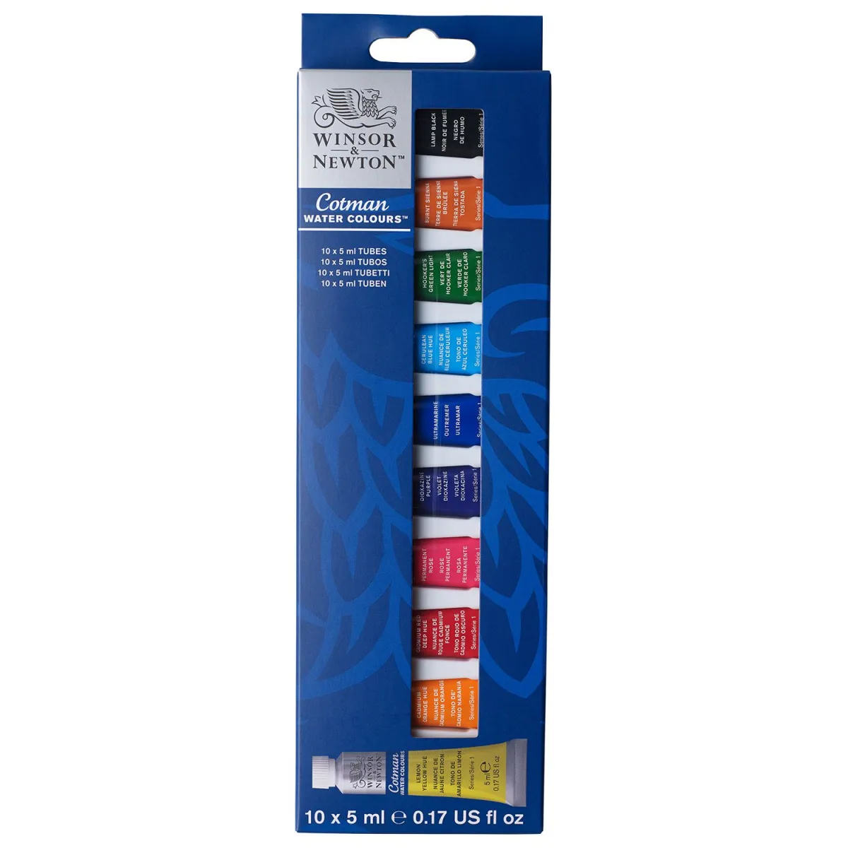 Winsor & Newton Χρώματα Νερού 10 x 5ml