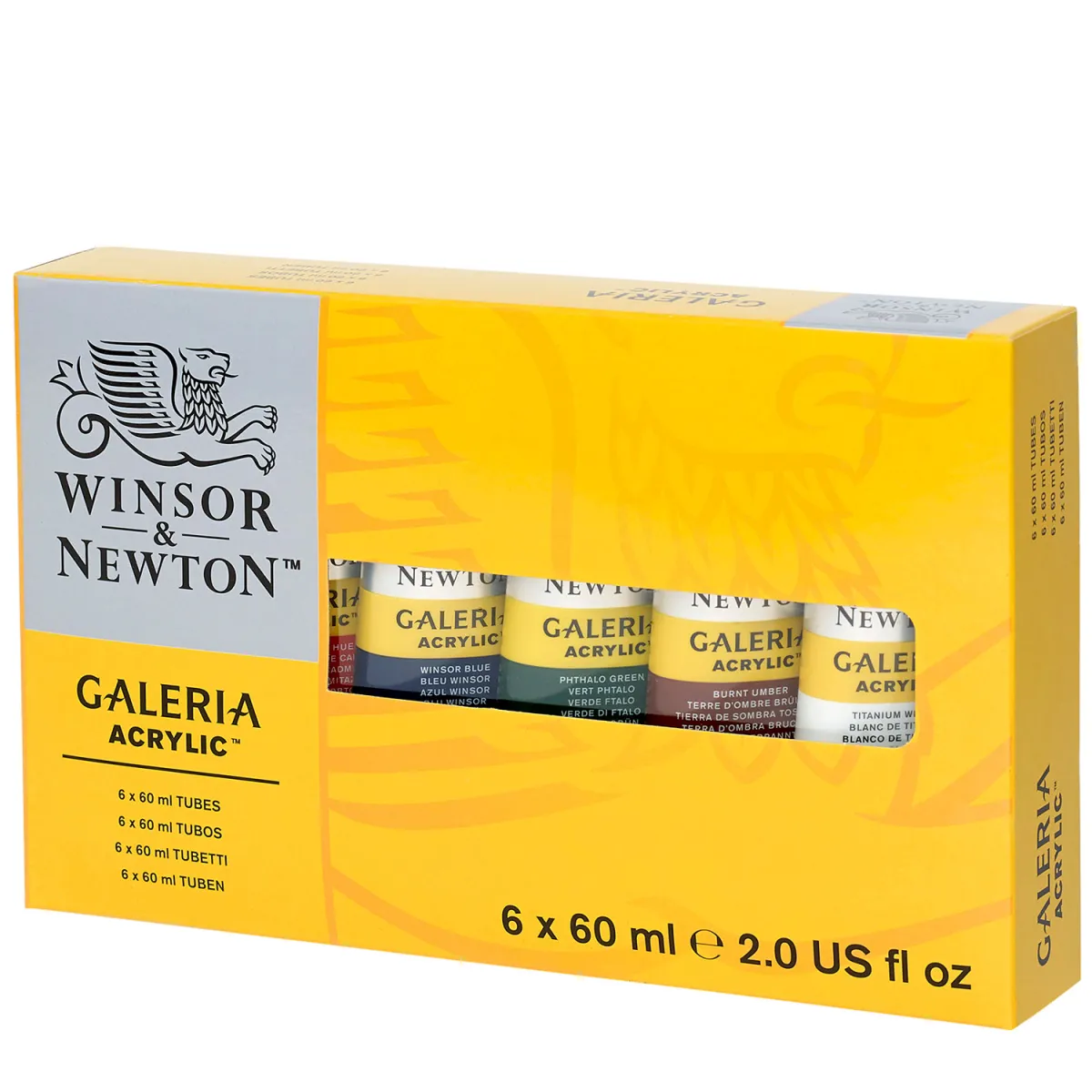 Winsor & Newton Set Galeria 6x60ml