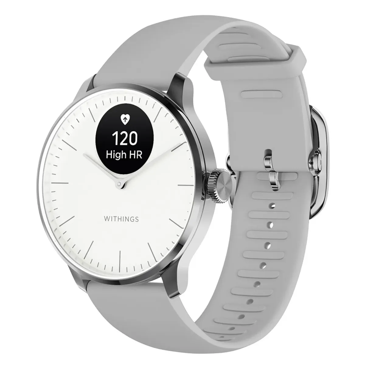 Withings Scanwatch Light 37mm White & Silver