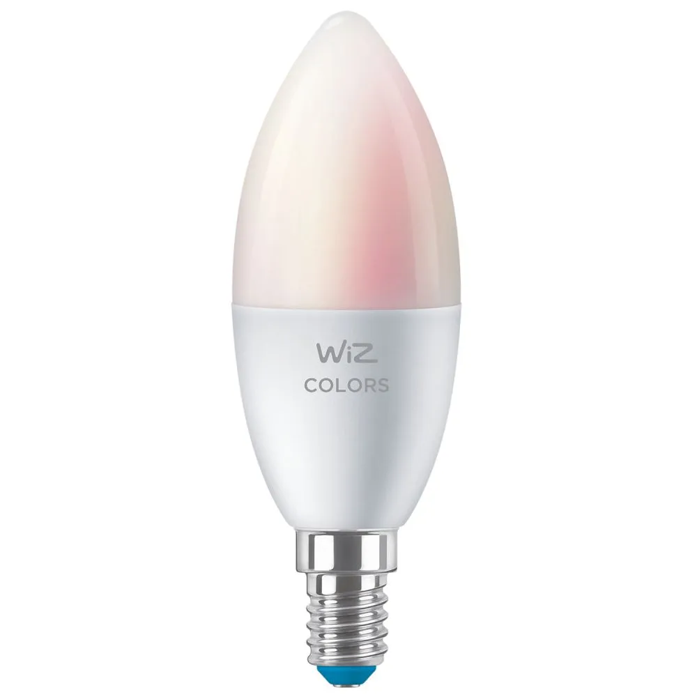 Wiz Wi-Fi BLE 40W C37 E14 RGB