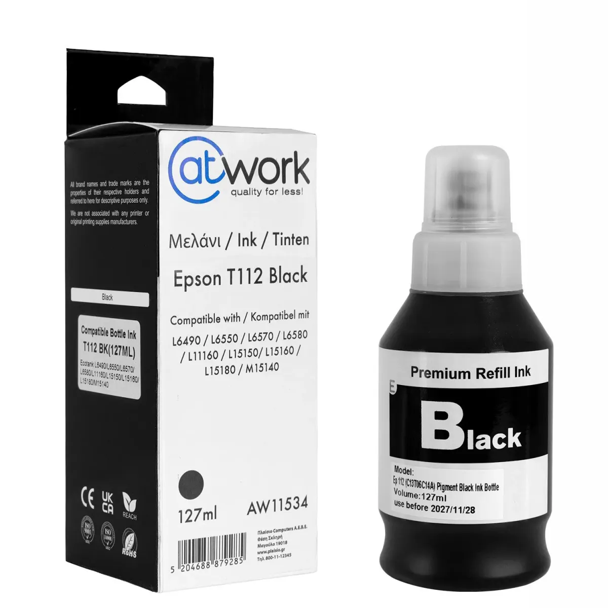 Μελάνι @Work 112 Black