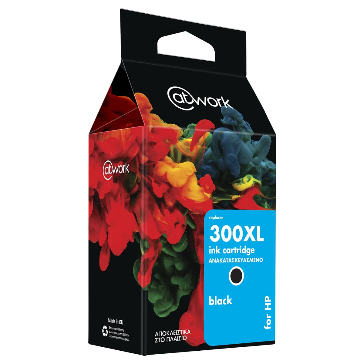 Μελάνι @Work Ανακατασκευασμένο 300XL Black
