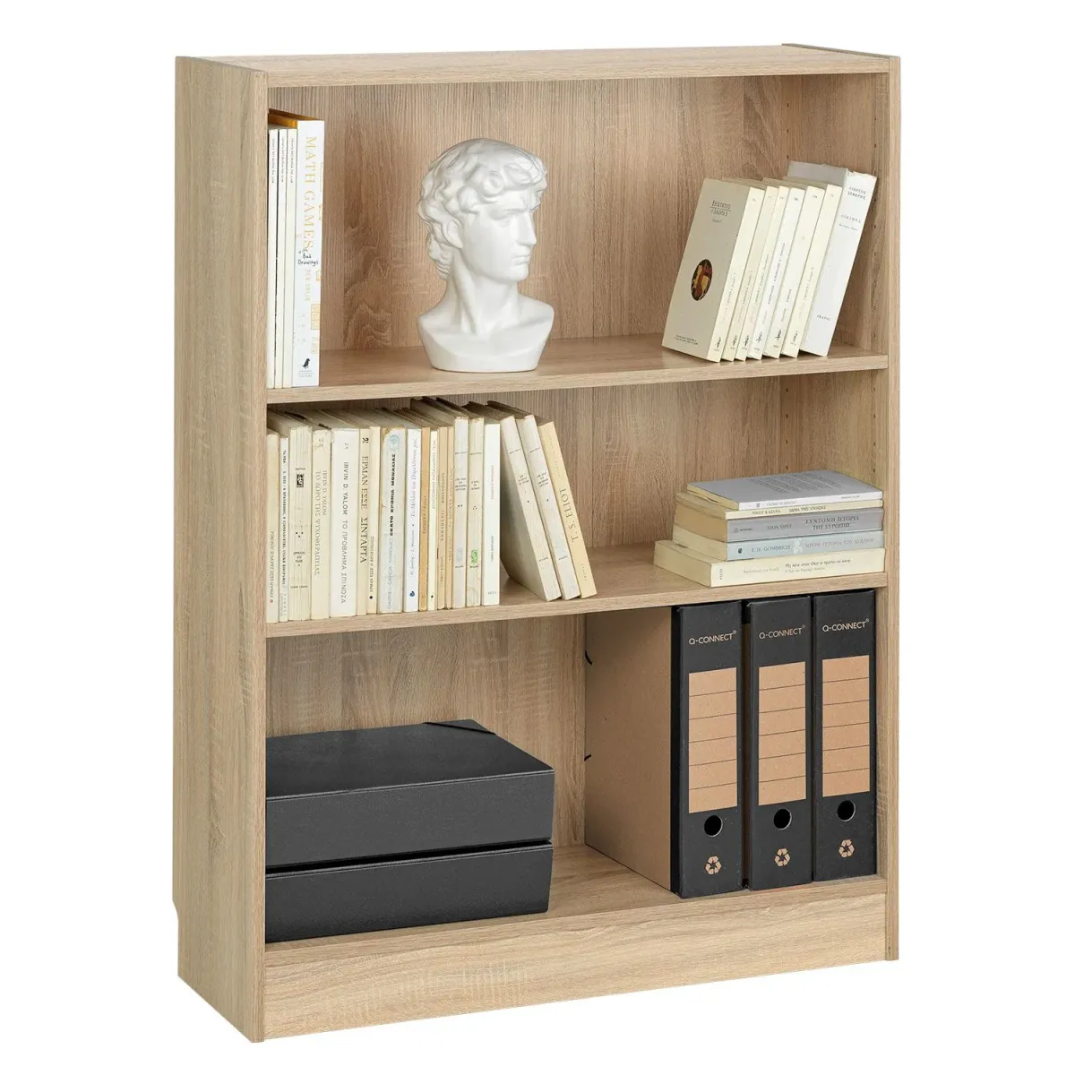 @Work Βιβλιοθήκη Bookit Βελανιδιά 106x80 cm