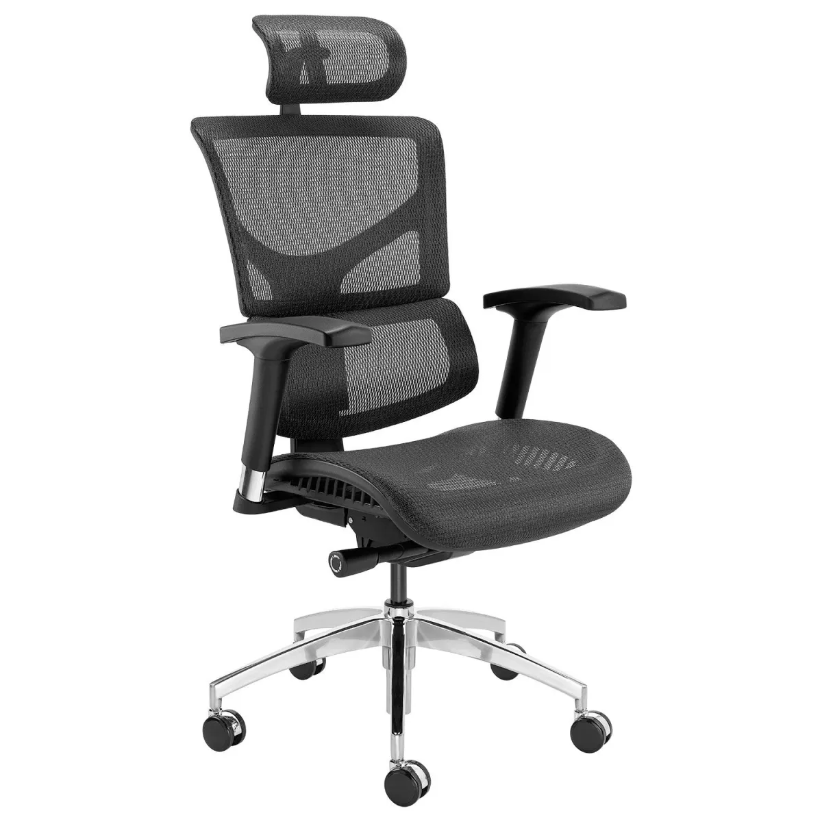 @Work Καρέκλα Business Iliac II Μαύρη