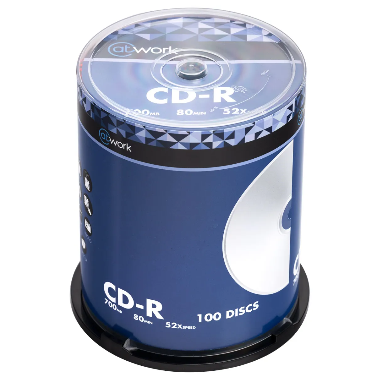 @Work CD-R 100 τεμ.