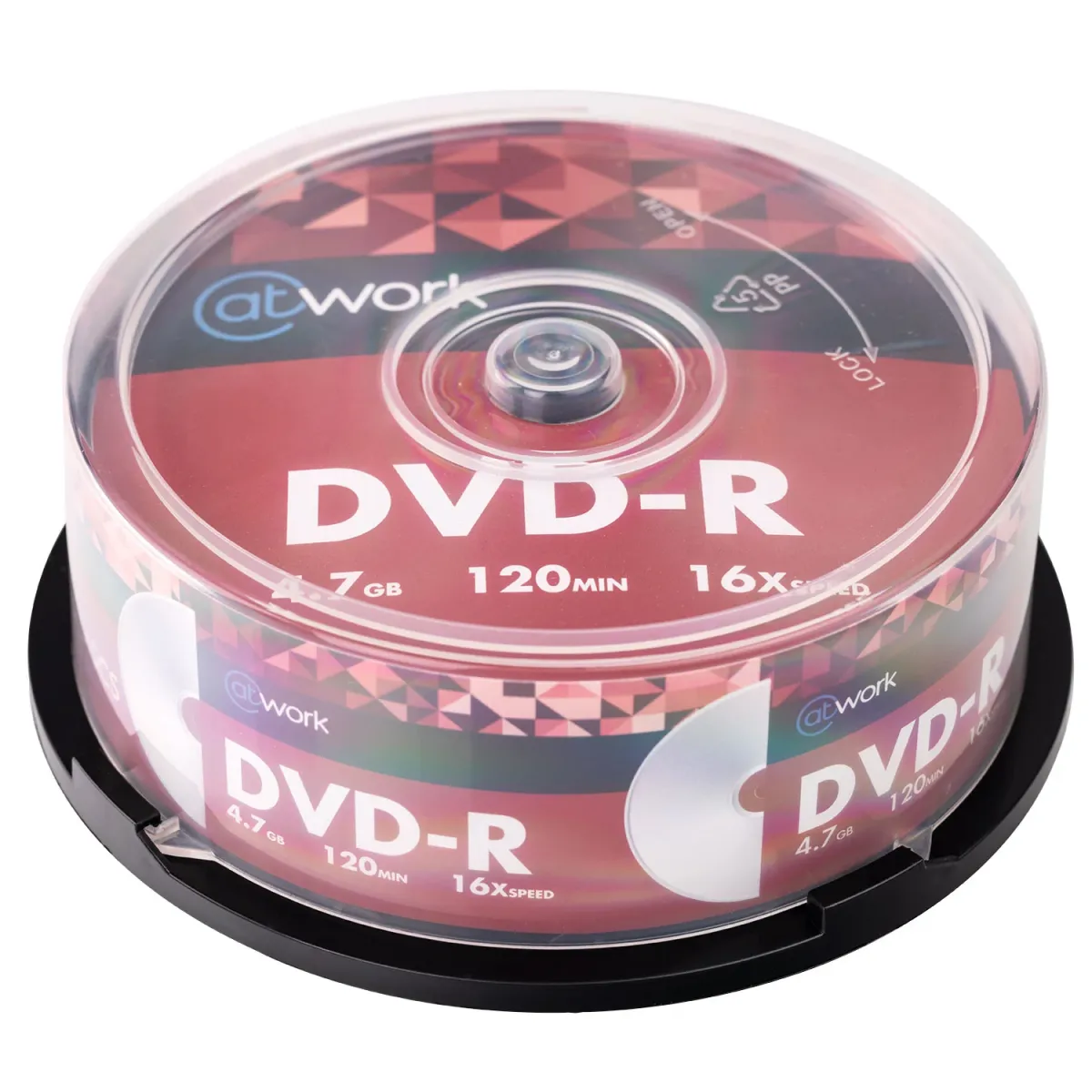 @Work DVD-R 25 τεμ.