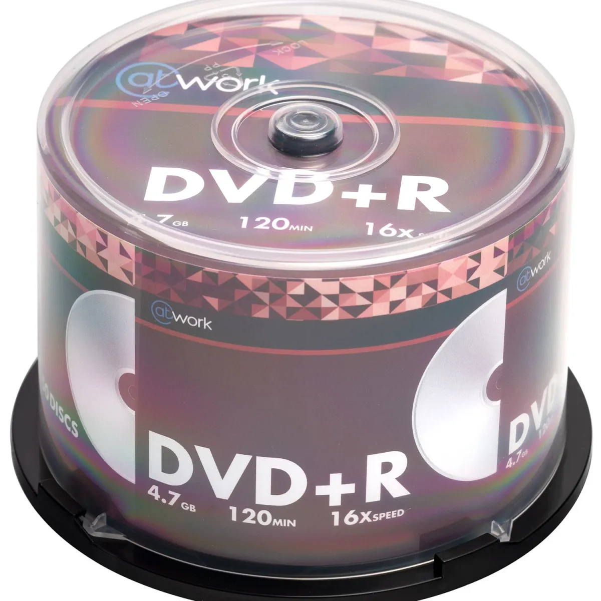 @Work DVD+R 50 τεμ.