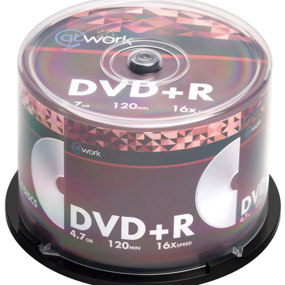 @Work DVD+R 50 τεμ.