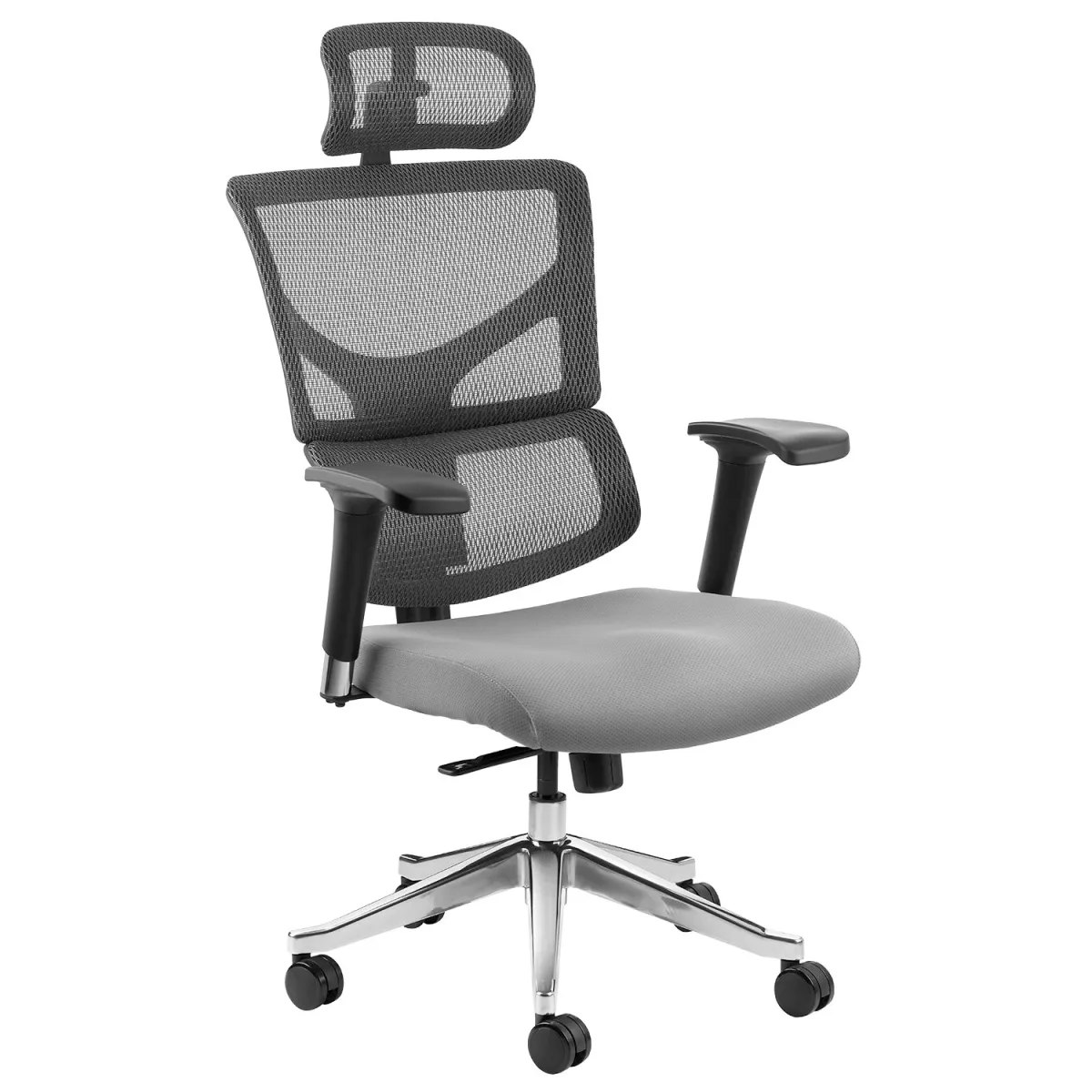 @Work Καρέκλα Γραφείου Lumbar Γκρι