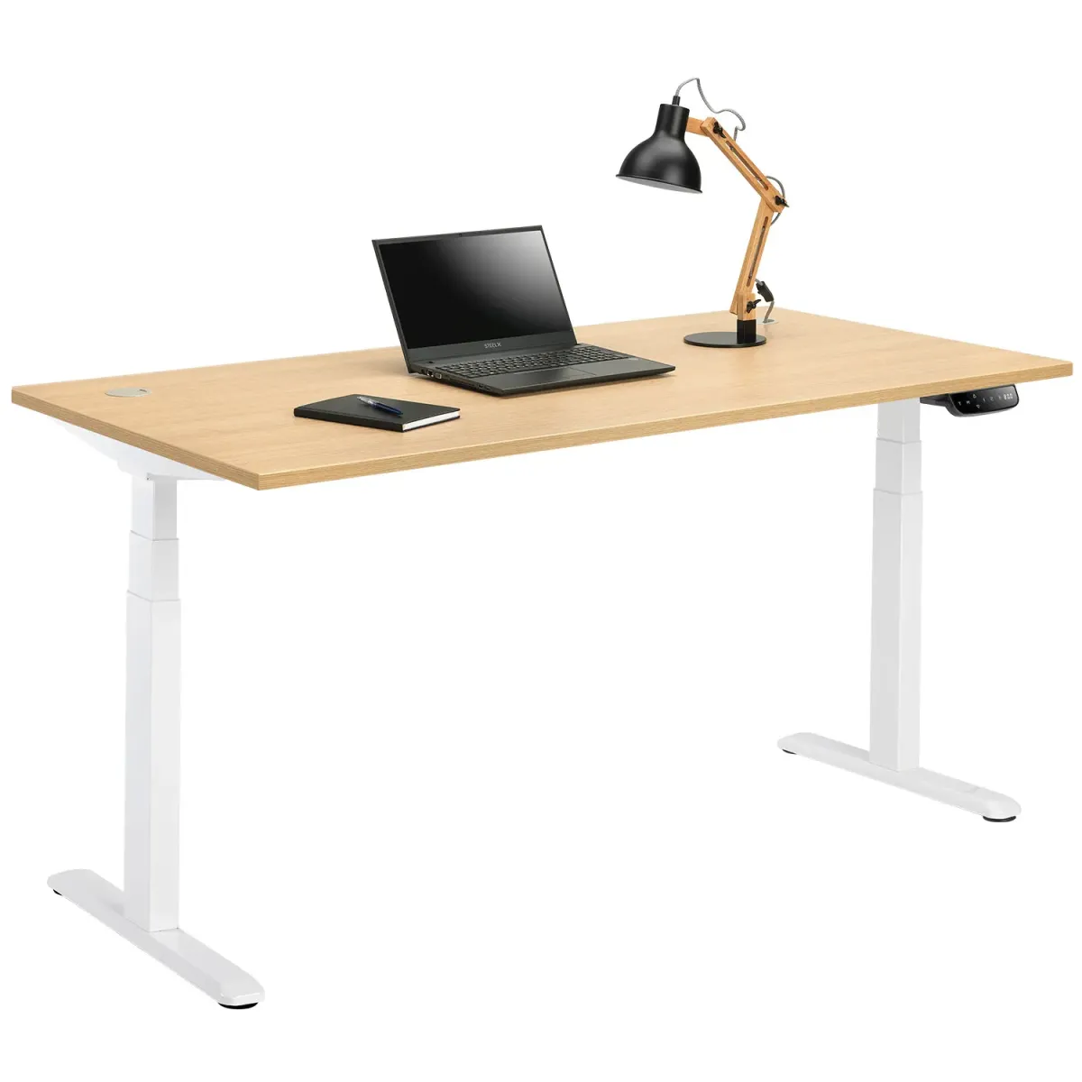 @Work Γραφείο Sit & Stand 140x80cm Oak