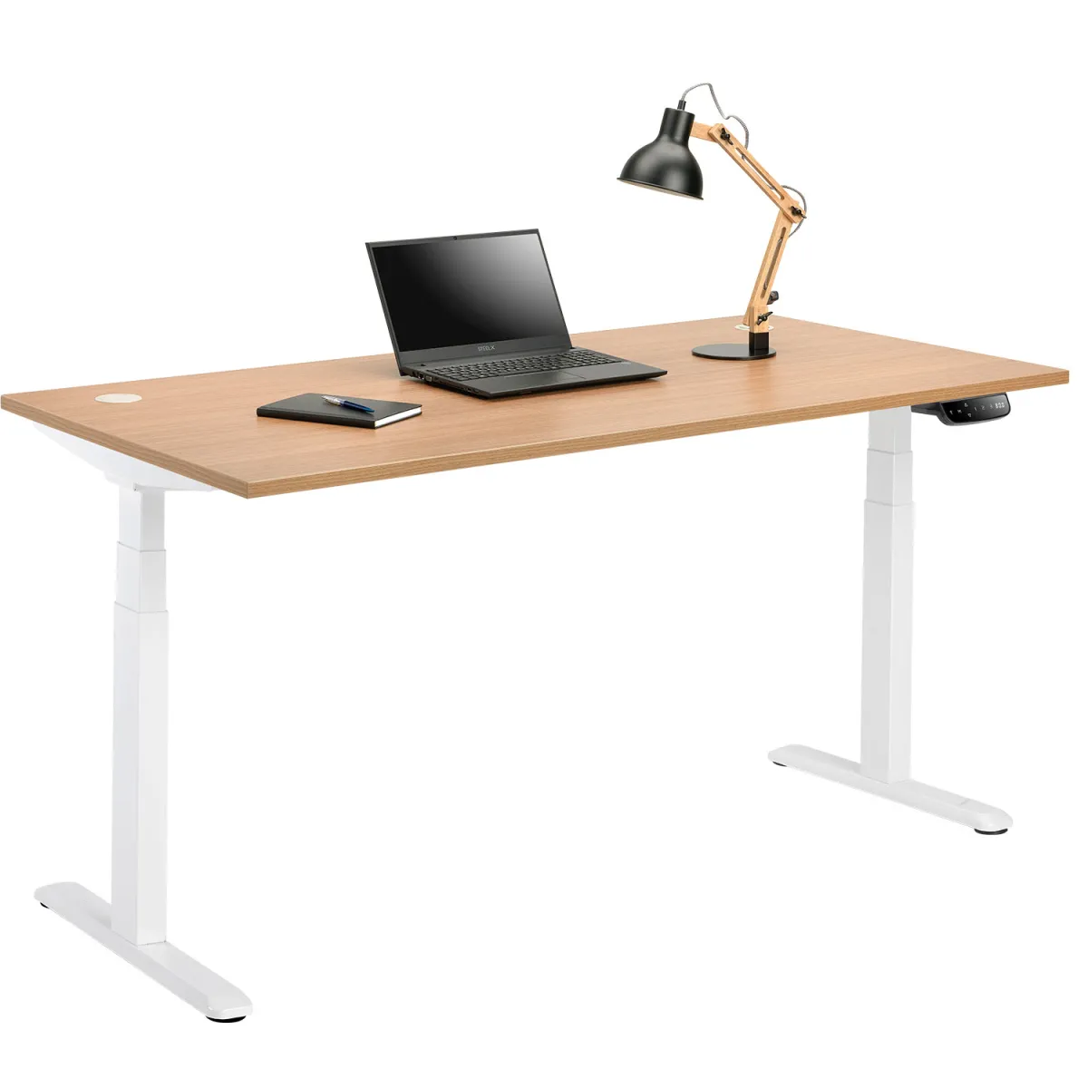 @Work Γραφείο Sit & Stand 140x80cm Walnut