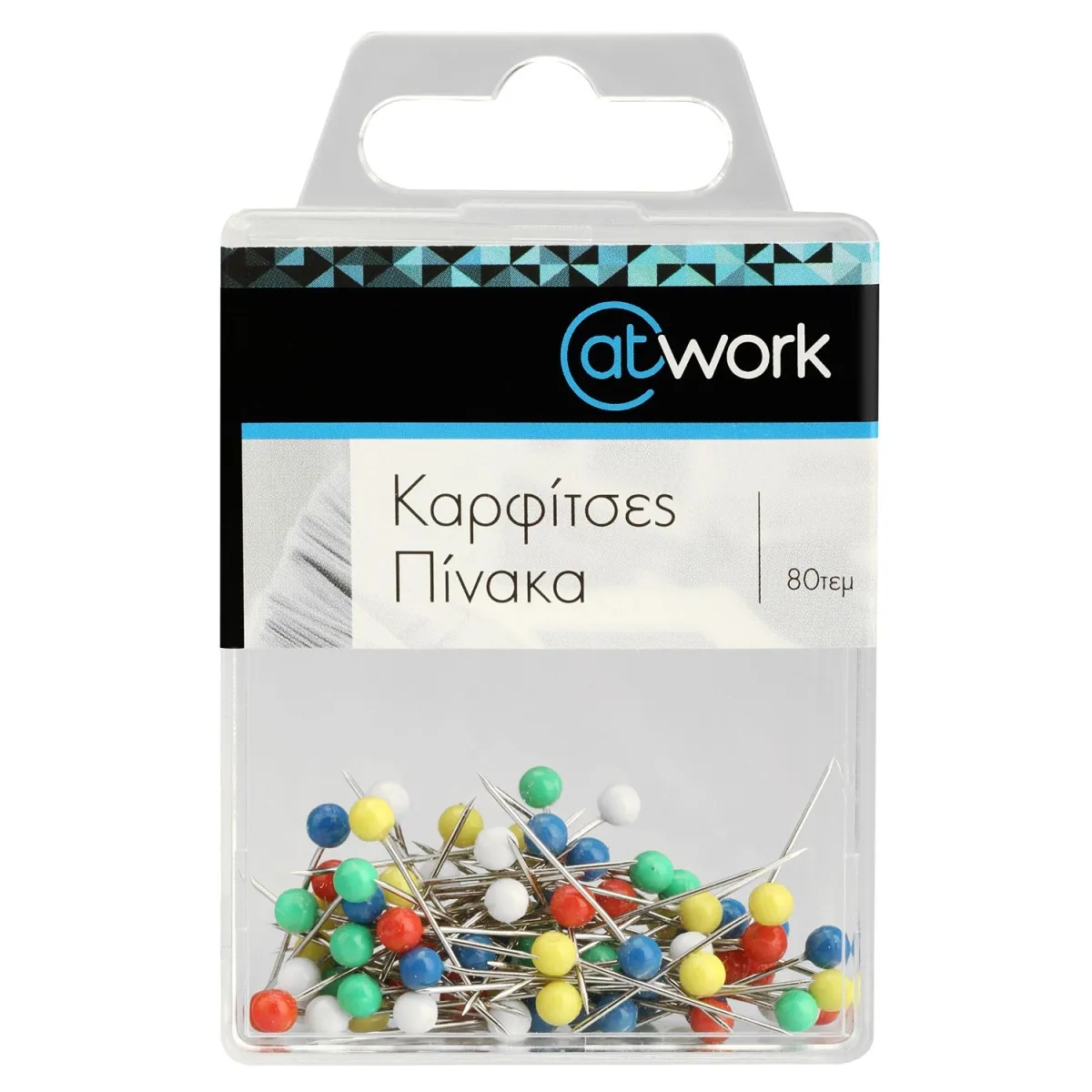 @Work Καρφίτσες Χρωματιστές