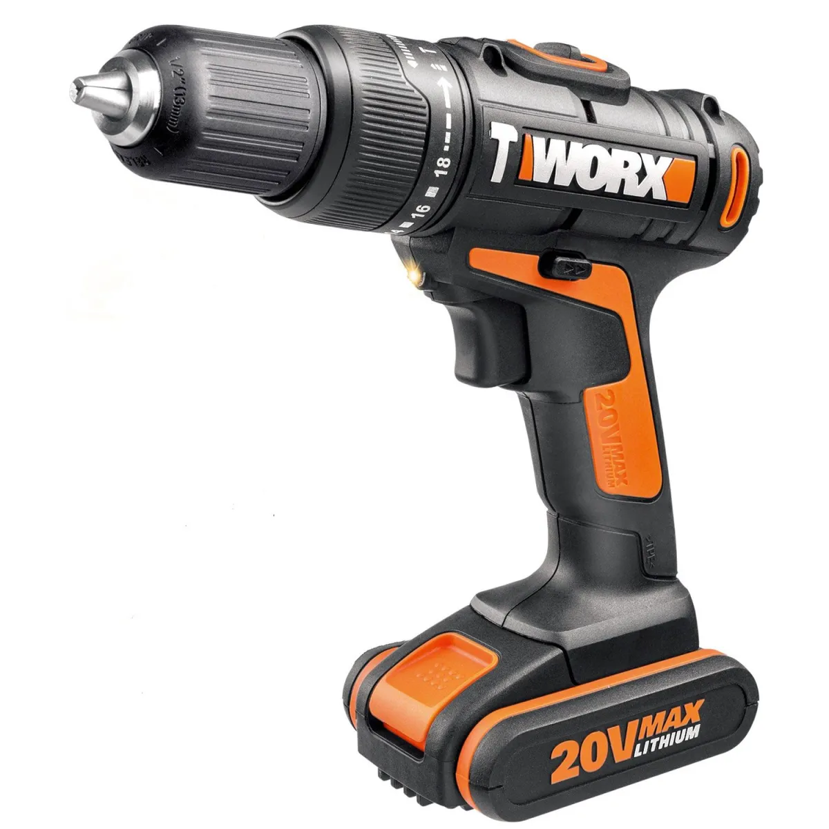 Worx Κρουστικό Δραπανοκατσάβιδο 20V 2x2.0 Ah