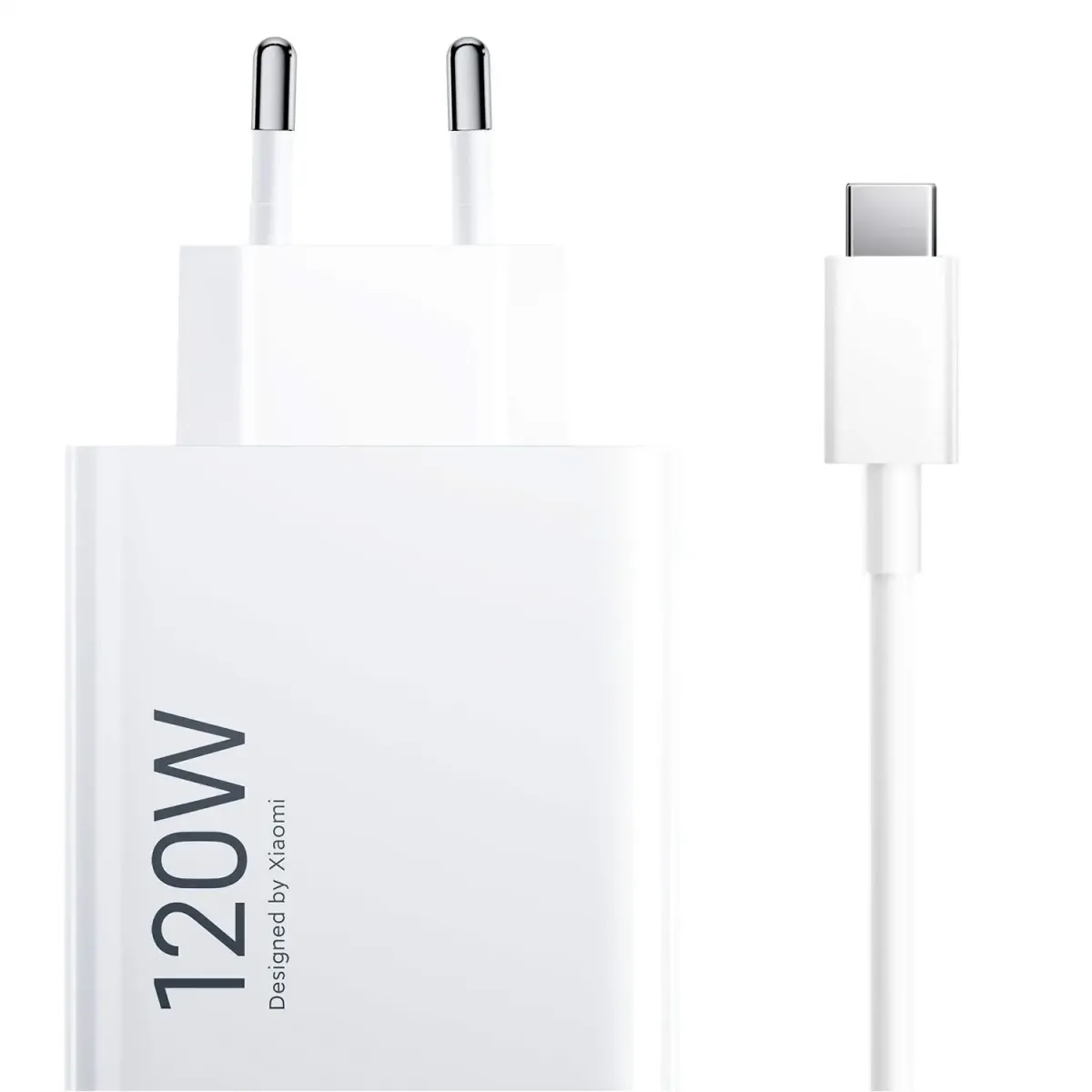 Xiaomi Φορτιστής PD 1 Θέσης 120W Λευκό Με Καλώδιο