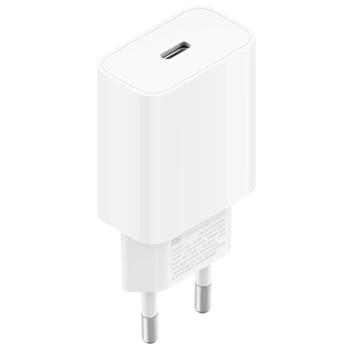 Xiaomi Φορτιστής PD 1 Θέσης 20W Λευκό
